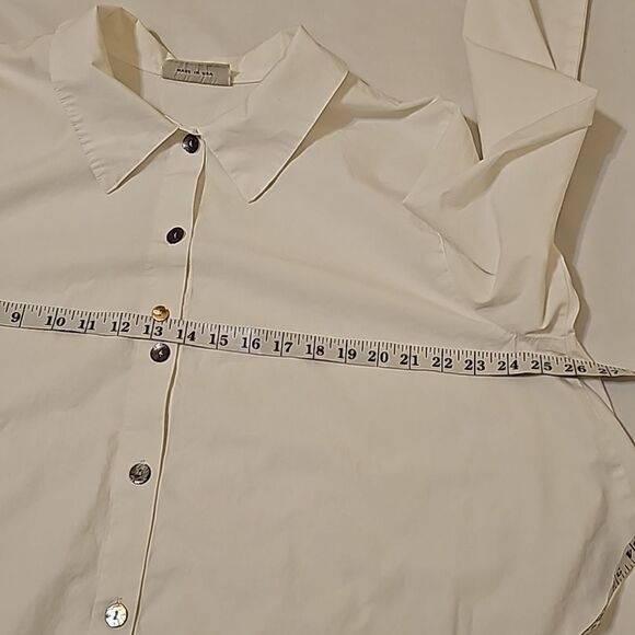 ELEVEN STITCH DESIGN  Cotton Blend Buttoned Shirt Xl - Picture 5 of 8